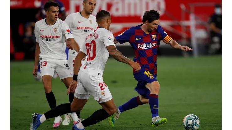 Sevilla y Barcelona repartieron puntos por la liga española.