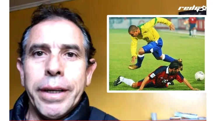 Luis Fuentes tiene una historia dorada para contarle a los hijos, los nietos, bisnietos y tataranietos. Y Ronaldo no lo puede creer.