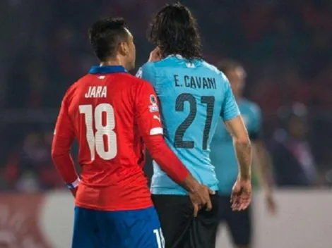 El dedo de Jarita: Cavani se va expulsado en Uruguay frente a Chile