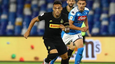Lautaro Martínez es titular en Inter de Milán