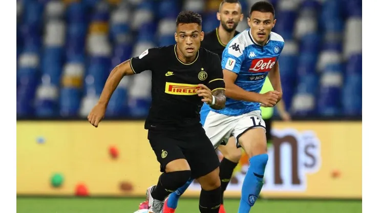 Lautaro Martínez es titular en Inter de Milán