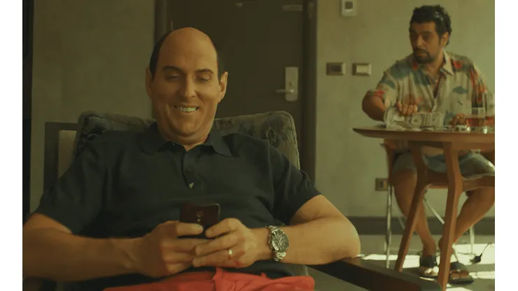 Andrés Parra en una de las escenas de "El Presidente", de Amazon Prime Video.