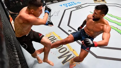 Chris Gutiérrez consigue triunfo en UFC a punta de patadas
