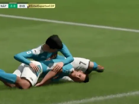 Mati Vega ante Ariel Levy en el Torneo eSports Entel Celebrity