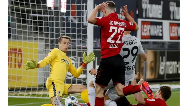 Kai Havertz supera al portero Schwolow y decreta la apertura de la cuenta