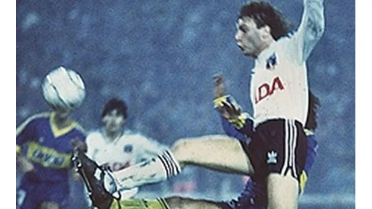 Marcelo Barticciotto estampó su firma en el histórico triunfo de Colo Colo sobre Boca Juniors