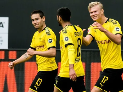 Dortmund se burla de Schalke 04 con un Haaland como Terminator