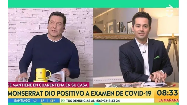 Humberto Sichel reemplazará a Monserrat Álvarez para acompañar a Julio César Rodríguez en el matinal de Chilevisión.