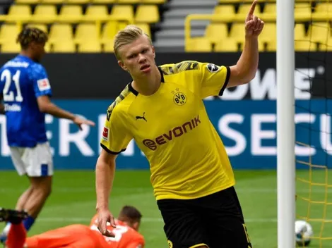 Quién más que tú... Erling Haaland es el primer goleador del "nuevo fútbol"