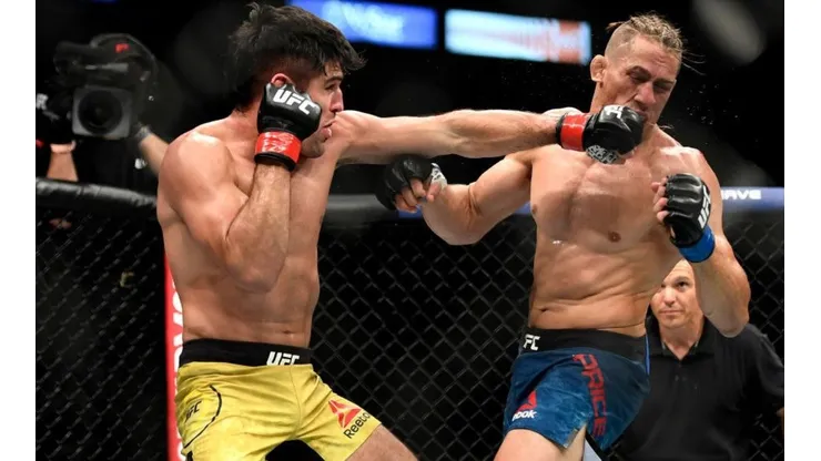 Vicente Luque destrozó el rostro de Niko Price en el UFC 249