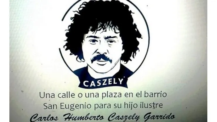 Logo campaña para la calle de Caszely