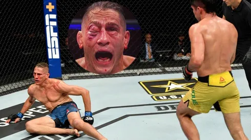 Tremendo gancho de Luque.