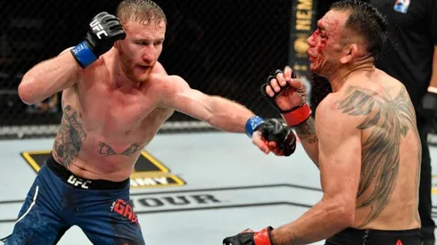 Justin Gaethje desfiguró el rostro de Tony Ferguson en el UFC 249