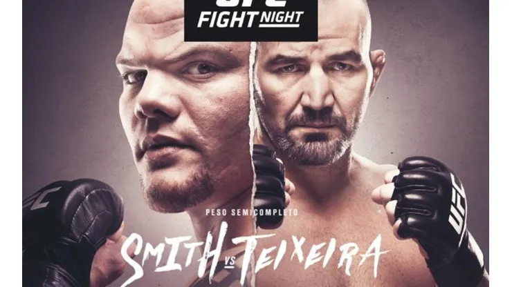 Anthony Smith enfrentará a Glover Teixeira en la estelar del UFC Jax