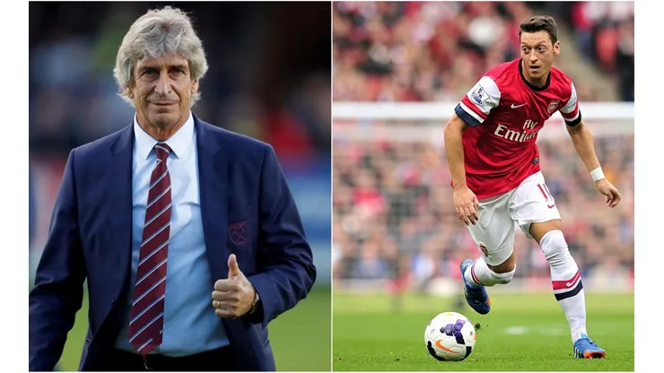 Mesut Özil llegó al Real Madrid justo después de que se fue Manuel Pellegrini