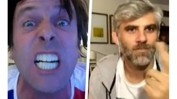 De Tezanos y Kramer animan cómico partido virtual.