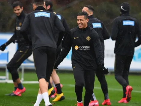 Alexis Sánchez volverá a los entrenamientos con Inter de Milán