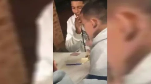 Rojo en plena fiesta