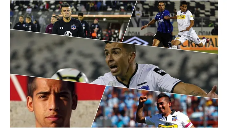 Los cinco colocolinos que integran el AC Colina