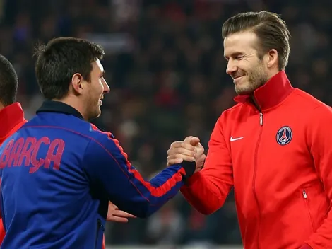 Beckham: "Messi es único y Cristiano no está a su nivel"