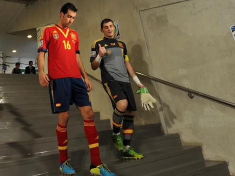 Sergio Busquets echa al agua a Casillas y lo trata de "manito de guagua"
