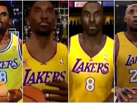 NBA 2K homenajea con esta evolución a Kobe Bryant