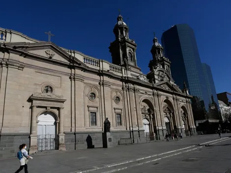 El mapa de Santiago dividida por la cuarentena