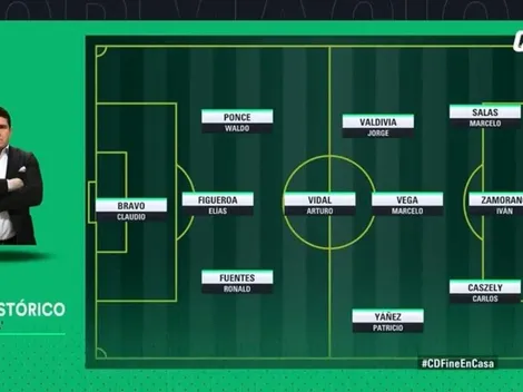 Toby Vega arma un 11 histórico de la Roja y se pone él mismo