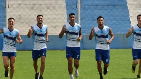 Entrenamiento de Racing de Córdoba