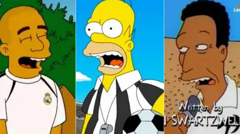 Desde Ronaldo, pasando por Pelé, son varios los que han aparecido en Los Simpsons.