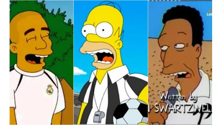 Desde Ronaldo, pasando por Pelé, son varios los que han aparecido en Los Simpsons.