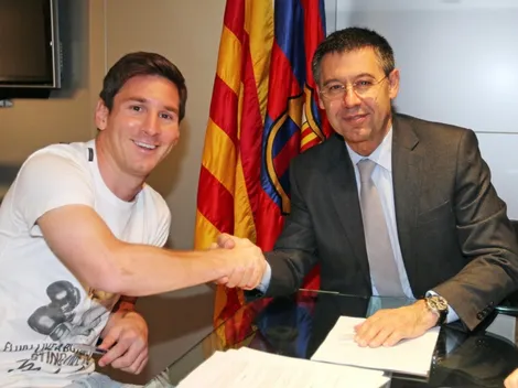 Bartomeu: "Messi quiere acabar su carrera en el Barcelona"