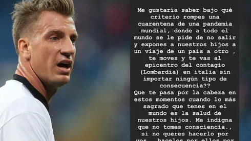 Maxi López denuncia a su ex mujer