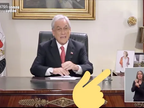 Foto de Cecilia Morel opacó el discurso de Piñera