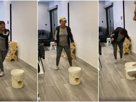 Edu Vargas hacer caer a su mamá en el “reto definitivo”