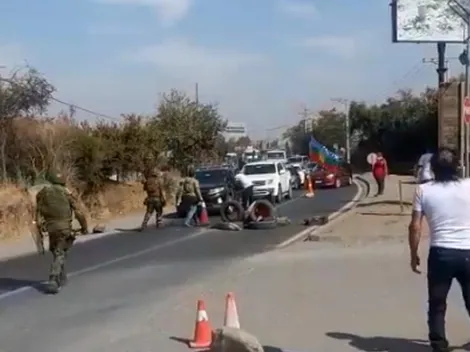 Colocan barricadas para evitar que lleguen turistas al Cajón del Maipo