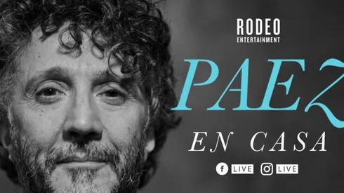 El argentino se suma a las transmisiones online en medio de la pandemia.