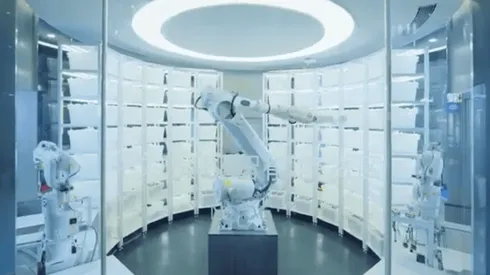 Huawei abre en Wuhan una tienda atendida por robots