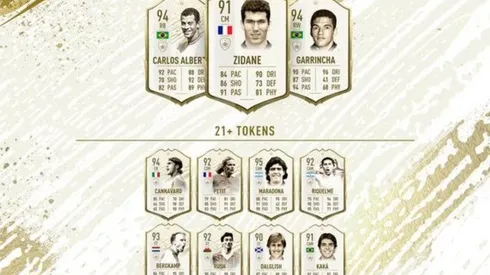 Zidane y Riquelme lideran los ICON Swaps 3 de FIFA 20