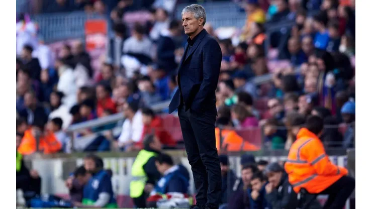 Quique Setién, el nuevo estratega del Barcelona