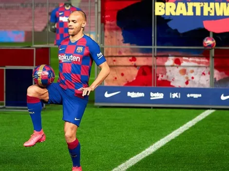 Braithwaite es convocado para duelo ante Eibar con solo un día de entrenamiento