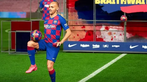 Martin Braithwaite es convocado para duelo ante Eibar con solo un día de entrenamiento