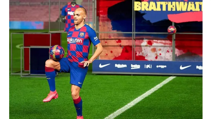 Martin Braithwaite es convocado para duelo ante Eibar con solo un día de entrenamiento