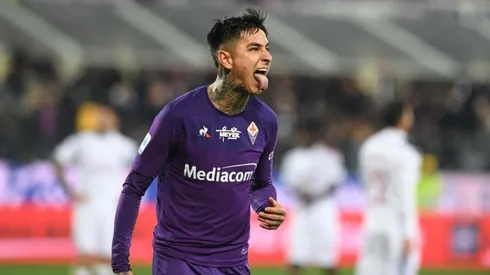 Pulgar marcó de penal el gol del empate ante AC Milan.