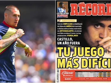 Aseguran que Nico Castillo estará un año sin jugar tras sufrir trombosis