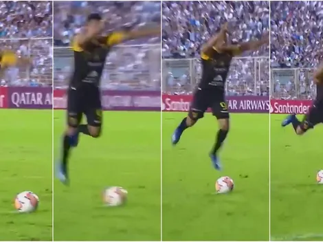 Jugador canchero patea penal con saltito y elimina a su equipo