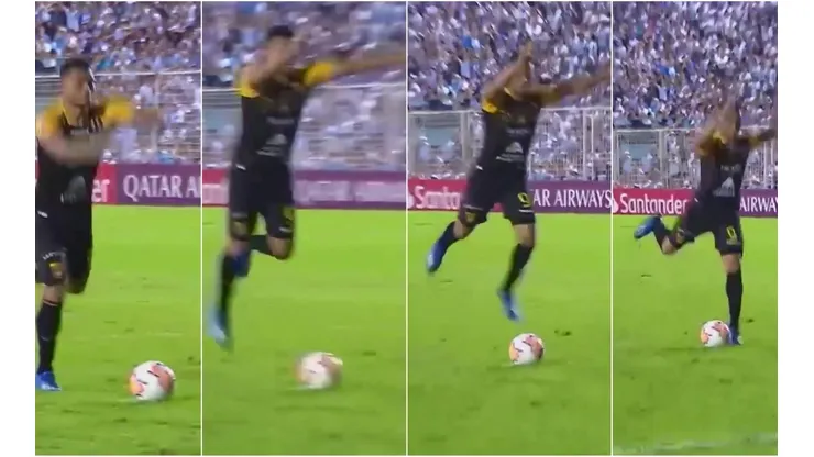 Ronaldo Blackburn pasará a la historia por este saltito en el penal decisivo