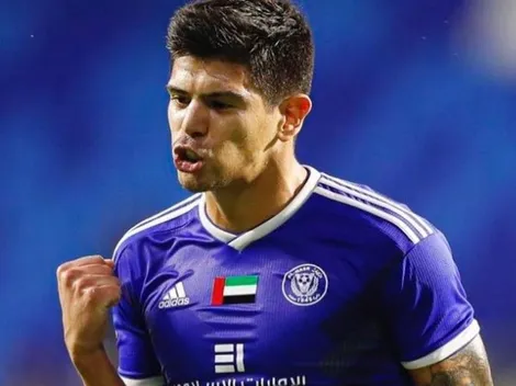 Esteban Pavez marca un golazo en Medio Oriente