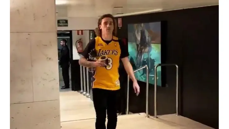 El pequeño homenaje de Griezmann a Kobe