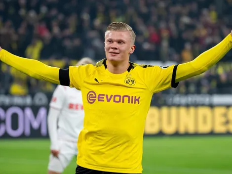 Haaland marca un doblete y suma cinco goles en dos partidos con el Dortmund